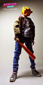 “Tony” Jacket Hotline Miami 1/6 Scale Articulated Figure by Erick Scarecrow