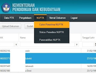 Cara mendapatkan NUPTK baru