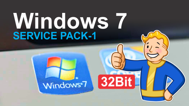Microsoft Windows 7 Service Pack 1 32-bit Free Download 