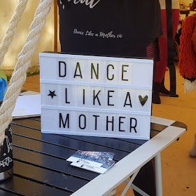 Dance Like A Mother signage Just So Festival caters for all age groups and family types