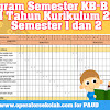 Download Kegiatan Semester Kb-B Usia 3-4 Tahun Kurikulum 2013 Semester
1 Dan 2