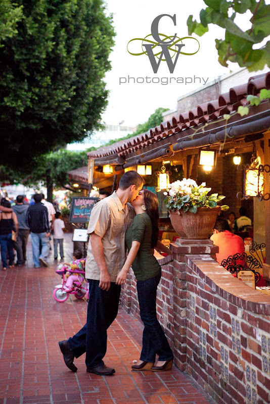 engagement portrait, Union Station los angeles