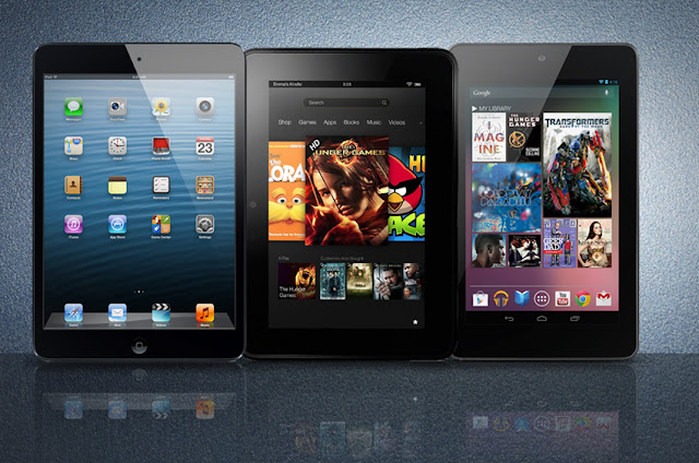 iPad mini vs Nexus 7 vs Kindle Fire HD