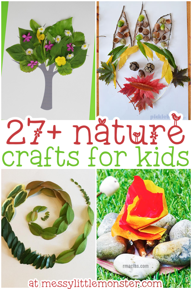 nature crafts for kids