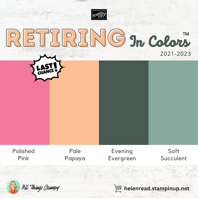 retiring stampin up colours allthingsstampy