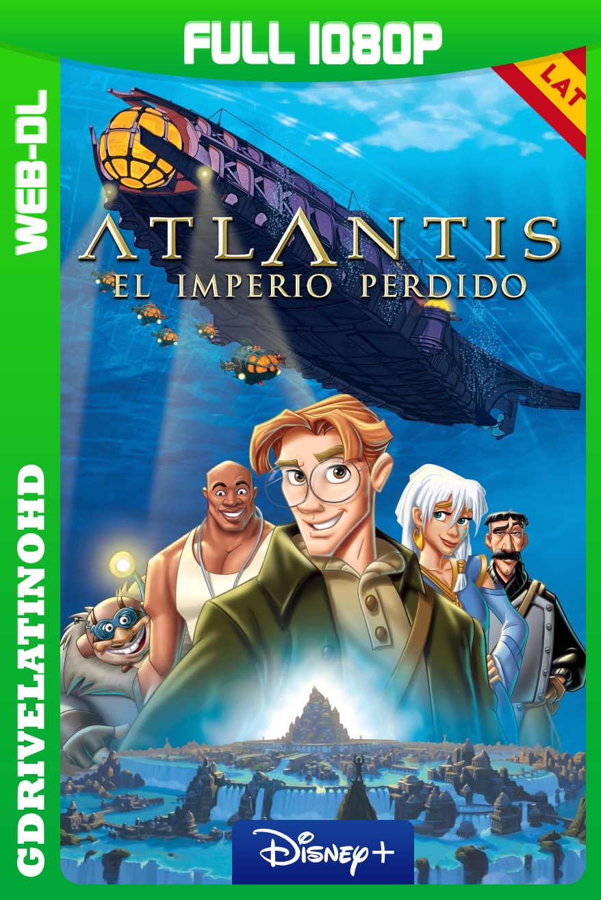 Atlantis: El Imperio Perdido (2001) WEB-DL 1080p Latino-Inglés