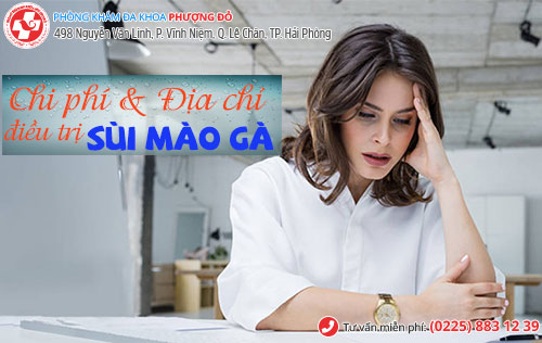 chi phí chữa sùi mào gà bao nhiêu