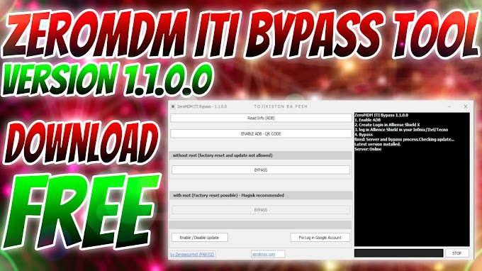 ZeroMDM ITI Bypass Tool V1.1.0.0 Download Free