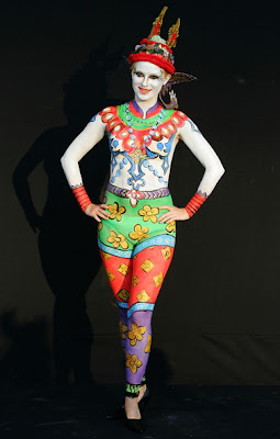 World Body painting festival ASIA3