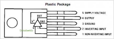 LM383 chip pin