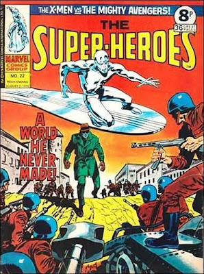 Marvel UK, Super-Heroes #22, the Silver Surfer