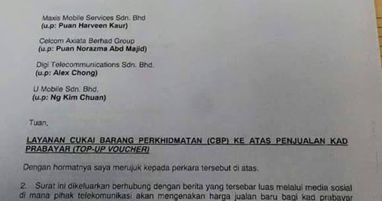 Surat Rayuan Calon Simpanan Spa - Terengganu n