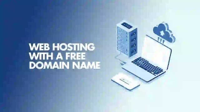 Web hosting with free domain name provider