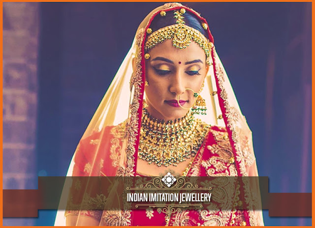 Artificial bridal jewellery