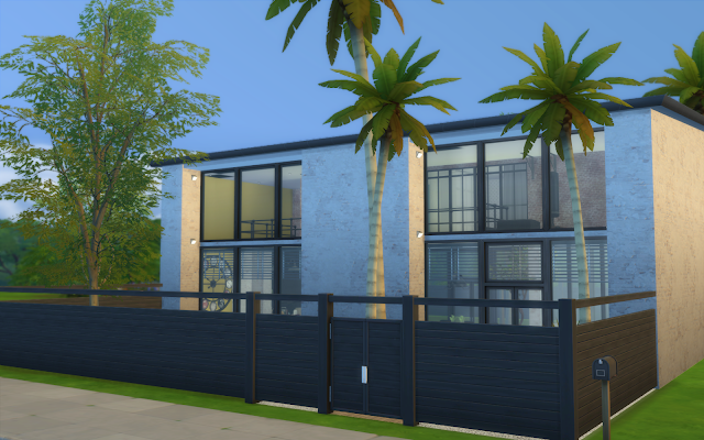 maison style industriel sims 4