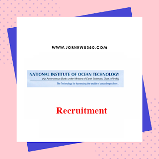 NIOT Chennai Recruitment 2019 - Salary up to 1.5 Lakhs per month