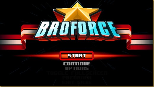 BROFORCE Brototypeタイトル