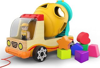 TOP BRIGHT Wooden Shape Sorter Toys TOP BRIGHT Wooden Shape Sorter Toys