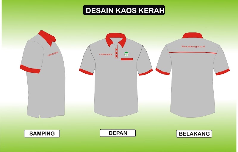 52 Corel Draw Untuk Desain Kaos, Konsep Modis!