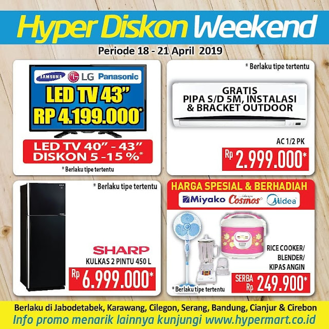 #Hypermart - #Promo #Katalog JSM Periode 18 - 21 April 2019