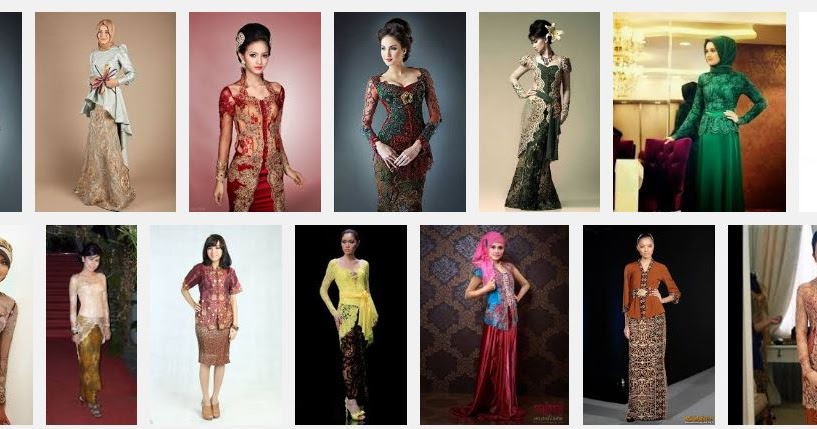  MODEL  KEBAYA TERBARU  Tahun 2019 Modern Klasik Kutubaru 