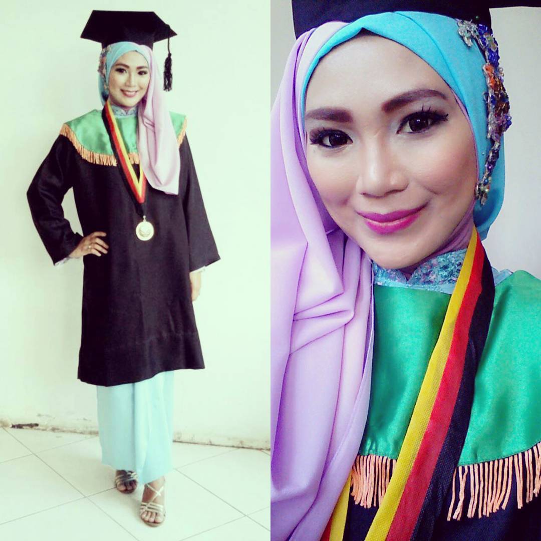 88 Gambar Keren Tutorial Hijab Kebaya Wisuda Modern Paling