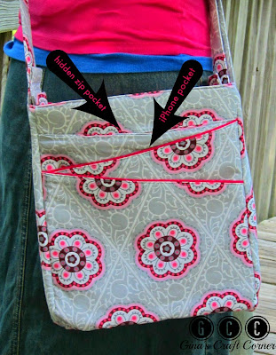 Lombard Street Crossbody Bag By Gina's Craft Corner (Design by ChrisWDesigns)