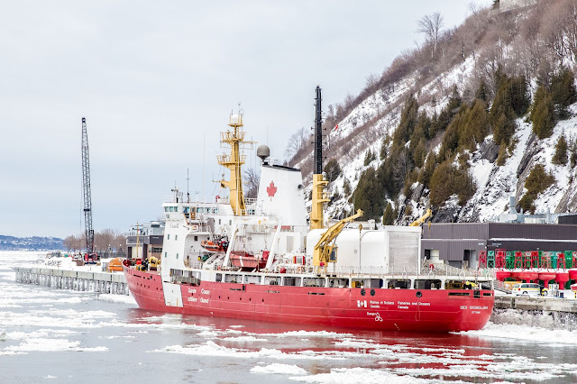 view from the Lévis Ferry