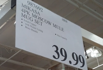 Deal for Mikasa Moscow Mule Mugs at Costco