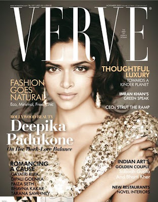 Deepika Padukone In Verve Magazine November 2009 photos