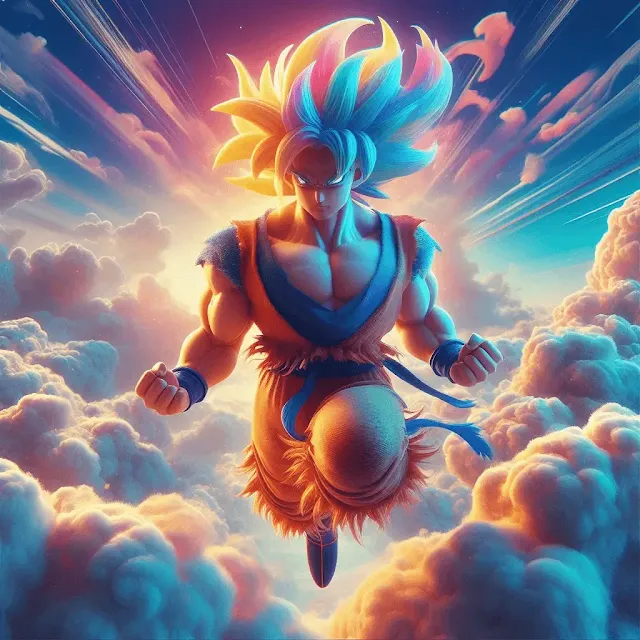 goku wallpaper, son goku, super sayan goku, dbz