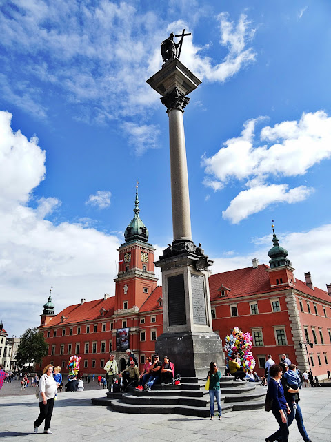 kolumna Zygmunta centrum Warszawy