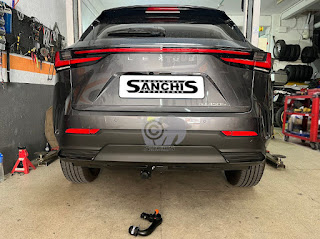 LEXUS NX450h+  2021 -  Bola Enganche Remolque Desmontable Vertical Invisible SANCHIS