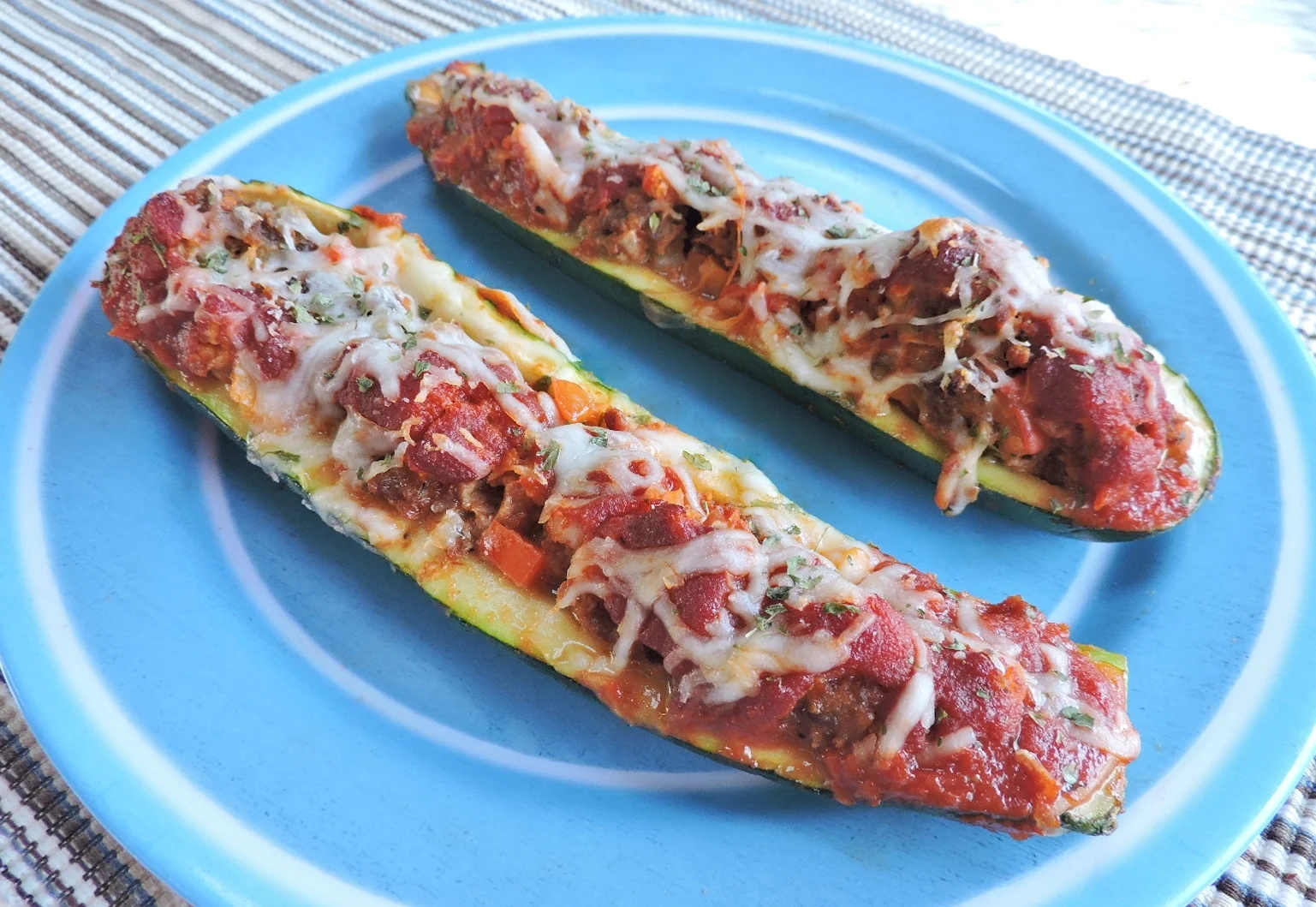 Stuffed Zucchini