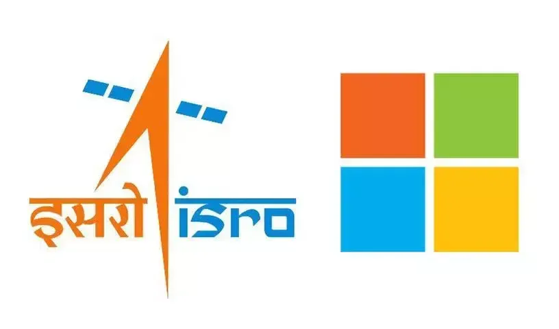 ISRO और Microsoft ने भारत में स्पेस टेक्नोलॉजी स्टार्टअप्स को आगे बढ़ाने के लिए साझेदारी की