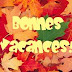 Bonnes vacances!