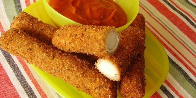 Resep Stik Keju Mozzarella Goreng