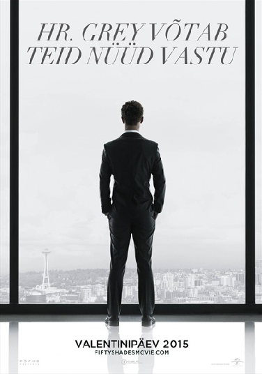 Cinquanta sfumature di grigio (Fifty Shades of Grey, USA 2015) - poster Estonia