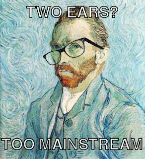 hipster vincent van gogh