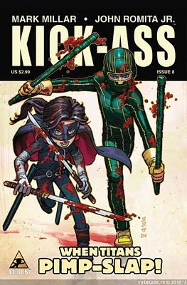 Kick-Ass 2, Kick-Ass, Kick-Ass #8, 2010, Matthew Vaughn, Jeff Wadlow, Mark Millar, John Romita Jr, Aaron Taylor-Johnson, Dave Lizewski, Chloë Grace Moretz, Mindy Macready, Hit-Girl, Game on cocksuckers, Morris Chestnut, Donald Faison  Lyndsy Fonseca, Katie Deauxma, Christopher Mintz-Plasse, Chris D'Amico, Red Mist, The Motherfucker, Nicolas Cage, Big Daddy, How I met Your Mother, Marvel, DC, Super, Anna Karenina, The Secret Service, Superior, Nemesis, Supercrooks, Nemesis, film, trailer, review, test, critique, geekmehard, comics