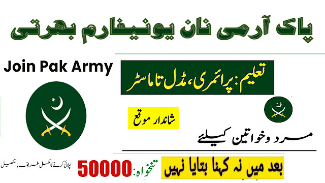 Pak Army Command And Staff College Quetta Cantt Army Jobs 2024 (آل پاکستان اہل)