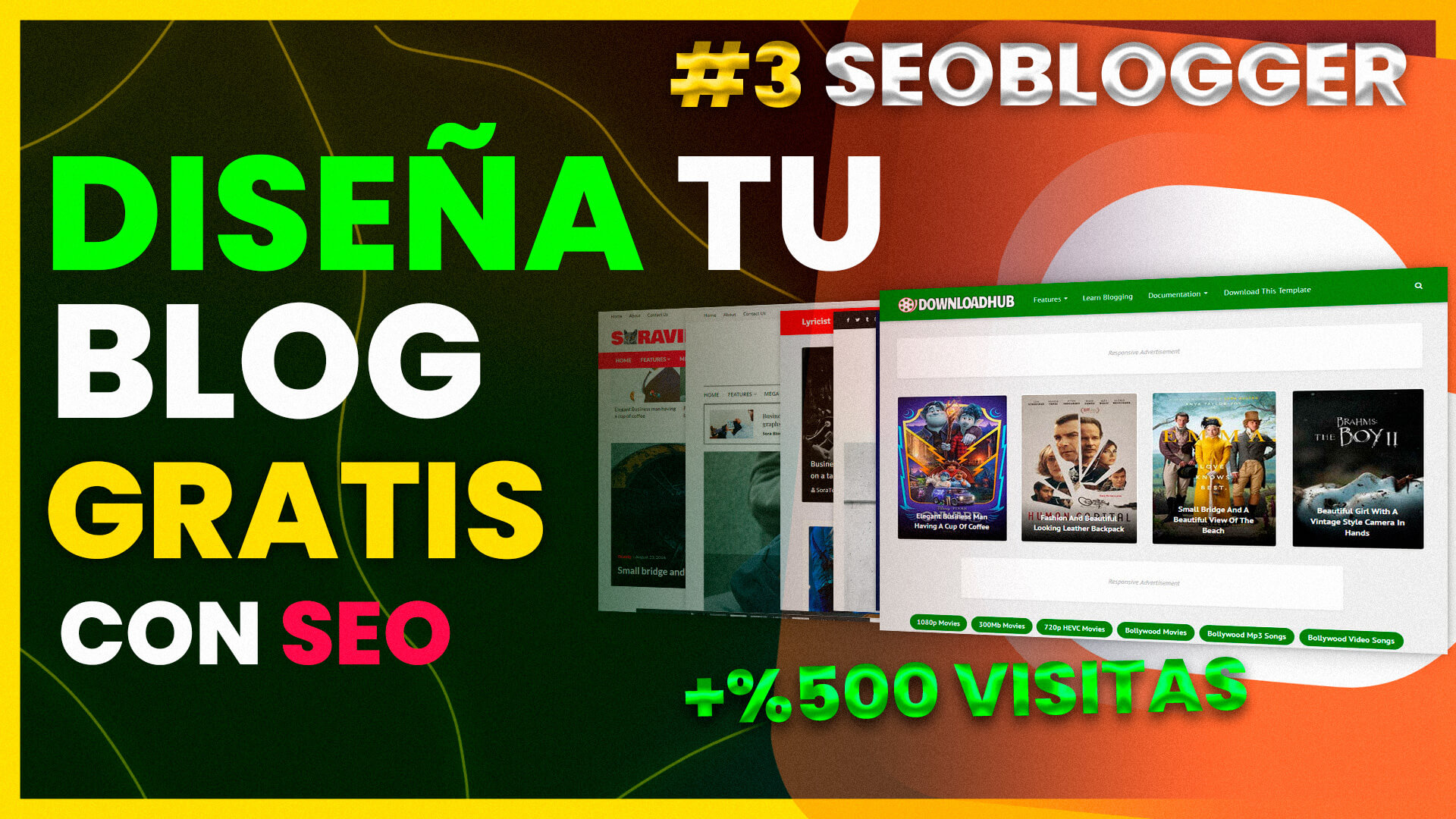 Plantillas para blogger gratis responsive 2020