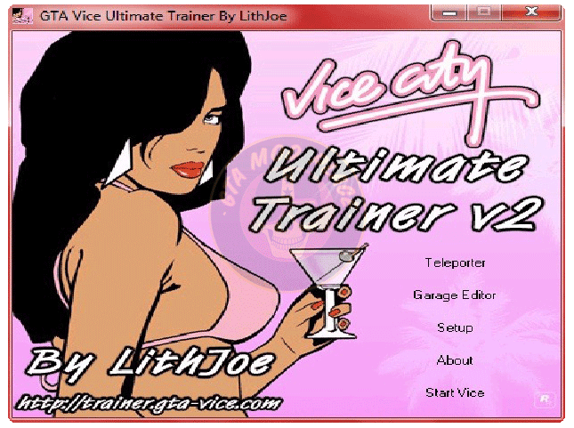Free Download GTA Vice City Ultimate Trainer full version for PC