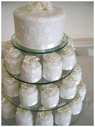 wedding cake ideas cupcakes