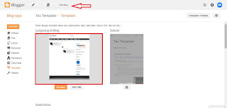 Cara mudah mengganti template blog responsive