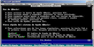 Referencia básica de la Ayuda