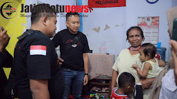 Tim Kalong Polres Jember Perhatikan Keluarga Tahanan Kurang Makanan