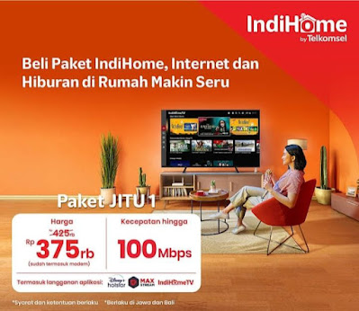 paket promo internet indihome 100 Mbps