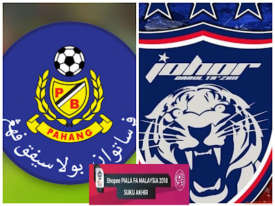 Live Streaming Pahang vs JDT FC Piala FA Malaysia 6 April 2018