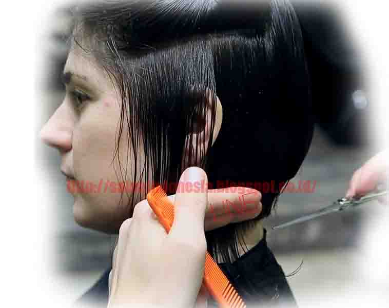 Salon Cara Potong gaya rambut Bob Classic